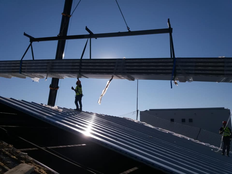 Obra Industrial realizada por Construcciones JJ Fernández Ojeda