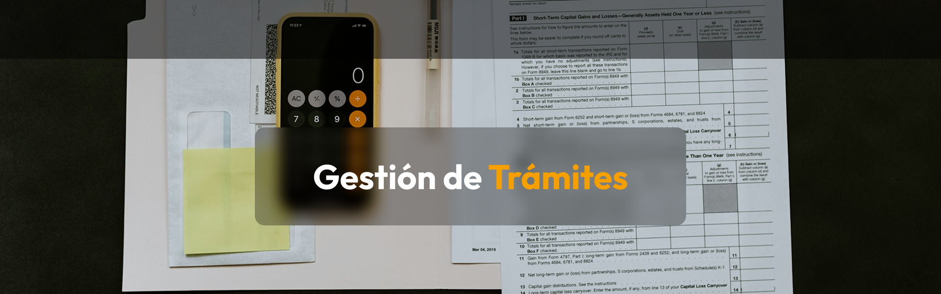 Gestión de Trámites